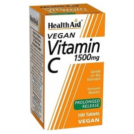 Βιταμίνη C Vitamin C (1500mg) Health Aid Tabs 100 Τμχ