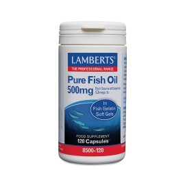 Lamberts Ιχθυέλαιο 500mg Pure Fish Oil 120caps