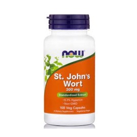 Εκχύλισμα Βαλσαμόχορτου 300 mg St. Johns Wort Herb Extract 300 mg Now 100 vcaps