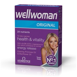Vitabiotics Γυναικείο Συμπλήρωμα Διατροφής για Τόνωση Wellwoman Original 30 tabs