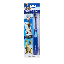 Elgydium Ηλεκτρική Οδοντόβουρτσα Για Παιδιά 4+ Μπλε Power Kids Ice Age Toothbrush Pink  1 τμχ
