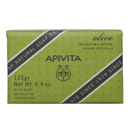 Σαπούνι Με Ελιά Natural Soap With Olive Apivita 125 gr