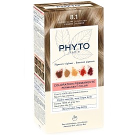 Phyto Color Kit Βαφή Μαλλιών 8.1 Ανοιχτό Ξανθό Σταχτί 50ml