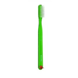 Gum Classic Toothbrush Soft Οδοντόβουρτσα Κλασσική με Θήκη Προστασίας σε Πράσινο Χρώμα