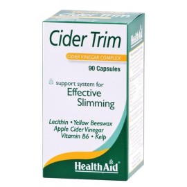 Για Φυσικό Αδυνάτισμα Cider Trim™ Health Aid Caps 90 Τμχ