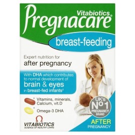 Vitabiotics Συμπλήρωμα Διατροφής για Θηλάζουσες Μητέρες Pregnacare Breast-feeding  56+28 caps