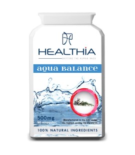 HEALTHIA AQUA BALANCE 500mg CAPS 90TMX
