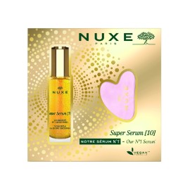 Nuxe PROMO Super Serum [10]  Αντιγηραντικό Serum Προσώπου για Όλους τους Τύπους Επιδερμίδας 30ml & ΔΩΡΟ Gua Sha for Facial Massage 1 Τμχ