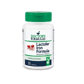 Συμπλήρωμα Διατροφής Με Σίδηρο Lactofer Iron Formula Doctors Formulas 30 caps