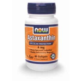 Ασταξανθίνη 4 mg Astaxanthin 4 mg now 60 softgels