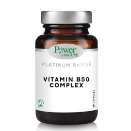 Power Health Σύμπλεγμα Βιταμινών Β50 Complex Platinhm Range 30 caps