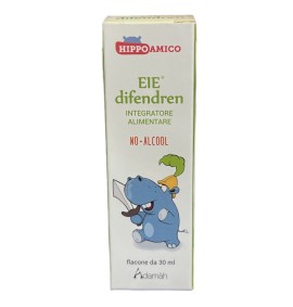 Υδροενζυματικό Εκχύλισμα Βρώσιμων Φυτικών Συστατικών για Παιδιά Hippoamico EIE Difendren Adamah 30 ml