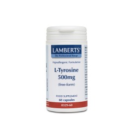Lamberts Τυροσίνη L-Tyrosine 500mg 60caps