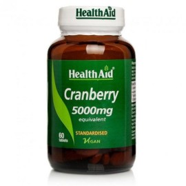 Για Το Ουροποιητικό Cranberry Extract (5000mg) Health Aid Tabs 60 Τμχ