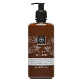 Αφρόλουτρο Με Αιθέρια Έλαια Pure Jasmine Apivita 500 ml