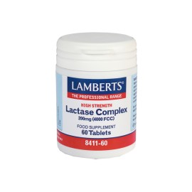 Lamberts Συμπλήρωμα Λακτάσης  Lactase Complex 350mg 60tabs