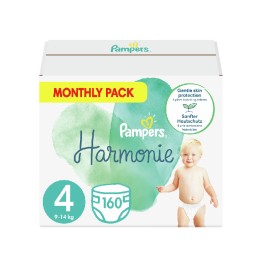 Pampers Harmonie Monthly Pack Πάνες Μέγεθος 4 (9-14kg) 160 τμχ