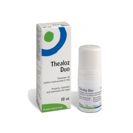 Οφθαλμικές Σταγόνες Υποκατάστατο Δακρύων με Υαλουρονικό Οξύ Thealoz Duo Thea Synapsis 10 ml