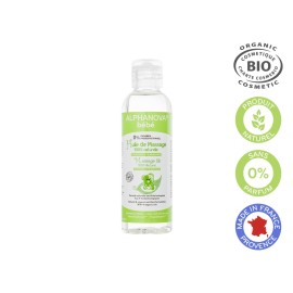 Βιολογική Βρεφική Λάδι για Μασάζ Bebe Massage Oil Bio Alphanova 100 ml