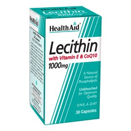 Λεκιθίνη Lecithin (1000mg) Health Aid Caps 30 Τμχ