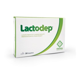 Συμπλήρωμα Διατροφής Με Προβιοτικά Για Την Αποκατάσταση Της Εντερικής  Χλωρίδας Lactodep Erbozeta 30 caps