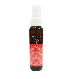 Αντηλιακό Λάδι Μαλλιών Για Προστασία Με Ηλίανθο Και Λάδι Αβυσσινίας Hydra Protective Sun Filters Hair Oil Bee Sun Safe  Apivita 100 ml