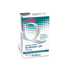 Lamberts Συνένζυμο Q10 Co-Enzyme Q10 200mg 60caps