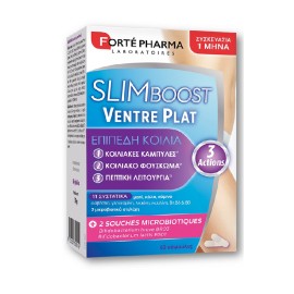 Συμπλήρωμα Διατροφής Για Επίπεδη Κοιλιά Slim Boost Ventre Plat Forte Pharma 28 caps