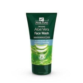 Ενυδατικό καθαριστικό Προσώπου με Αλόη  Αloe Vera Face Wash Aloe Pura Optima 150 ml