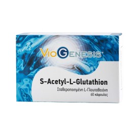 Συμπλήρωμα Διατροφής για Αποτοξίνωση S-Acetyl  L-Glutathione Viogenesis 60 caps