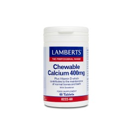 Lamberts Ασβέστιο σε Μασώμενα Δισκία Chewable Calcium 400mg 60tabs
