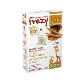 Βρεφική Κρέμα Με Δημητριακά Και Γάλα Frezylac Bio Cereal Frezyderm 200 gr