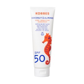 Korres Καρύδα & Αμύγδαλο Παιδικό αντηλιακό SPF 50 Για Πρόσωπο & Σώμα Coconut & Almond Kids Sunscreen  250ml