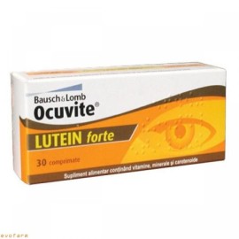 Λουτεϊνη Ζεαξανθίνη Ocuvite Lutein Forte Bausch Lomb 30 tabs