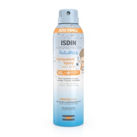 Isdin Fotoprotector Transparent Spray Wet Skin Pediatrics SPF50 Διάφανο Παιδικό Αντηλιακό Σπρέι 250ml