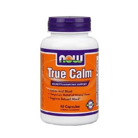 Συμπλήρωμα Διατροφής για Υγεία Νευρικού Συστήματος & Χαλάρωση True Calm Amino Acid Now 90 caps