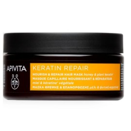 Apivita Keratin Repair Μάσκα Μαλλιών Θρέψης και Επανόρθωσης 200ml