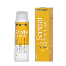 Evdermia Sandal Shampoo Σμηγματορρυθμιστικό Σαμπουάν για Λιπαρά Μαλλιά 250ml