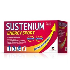 SUSTENIUM ENERGY SPORT ΠΟΡΤΟΚΑΛΙ SATCHETS 10x20gr