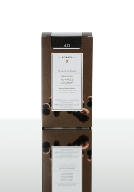 KORRES ARGAN OIL 4.0 ΜΟΝΙΜΗ ΒΑΦΗ ΚΑΣΤΑΝΟ 50ML