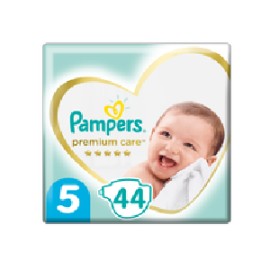 Premium Care Πάνες Μέγεθος 5 (11-16kg) Pampers 44 τμχ
