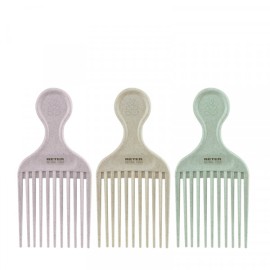 Beter Natural Fiber Χτένα Μαλλιών (Διάφορα Χρώματα) Afro Comb 1τμχ