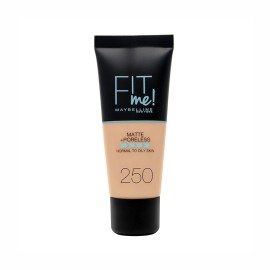 Υγρό Make-Up Απόχρωση Sun Beige Fit Me Matte + Poreless Foundation 250 Maybelline 30ml