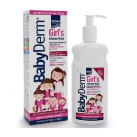 Υγρό Καθαρισμού της Ευαίσθητης Περιοχής Για  Κορίτσια  BabyDerm Girls intimate Wash Intermed 300 ml