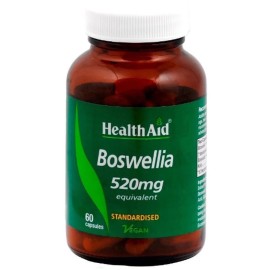 Health Aid Boswelia 520mg  Συμπλήρωμα Διατροφής Μποσγουέλιας 60caps