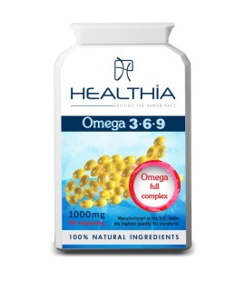 HEALTHIA Ω 3,6,9 ESSENTIALS CAPS 90TMX
