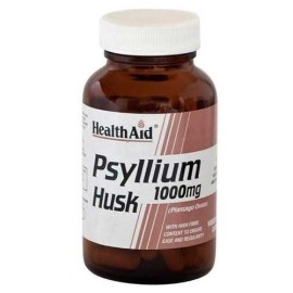 Πεπτικές Ίνες Με Ευεργετική Δράση Psyllium Husk (1000mg) Health Aid Caps 60 Τμχ