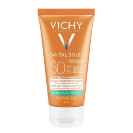 Vichy Αντηλιακό Προσώπου Για Ματ Αποτέλεσμα Με Χρώμα SPF50 Ideal Soleil 50 ml