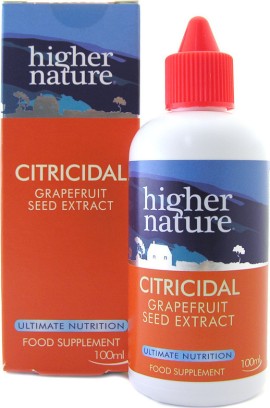 HIGHER NATURE CITRICIDAL GRAPEFRUIT SEED EXTRACT 45ml