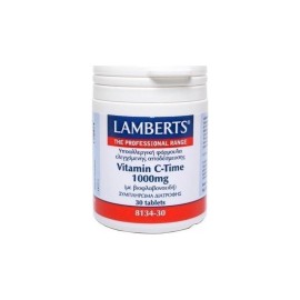 Lamberts Βιταμίνη C Αργής Αποδέσμευσης 1000 mg Vitamin C-Time 1000mg Time Release 30tabs